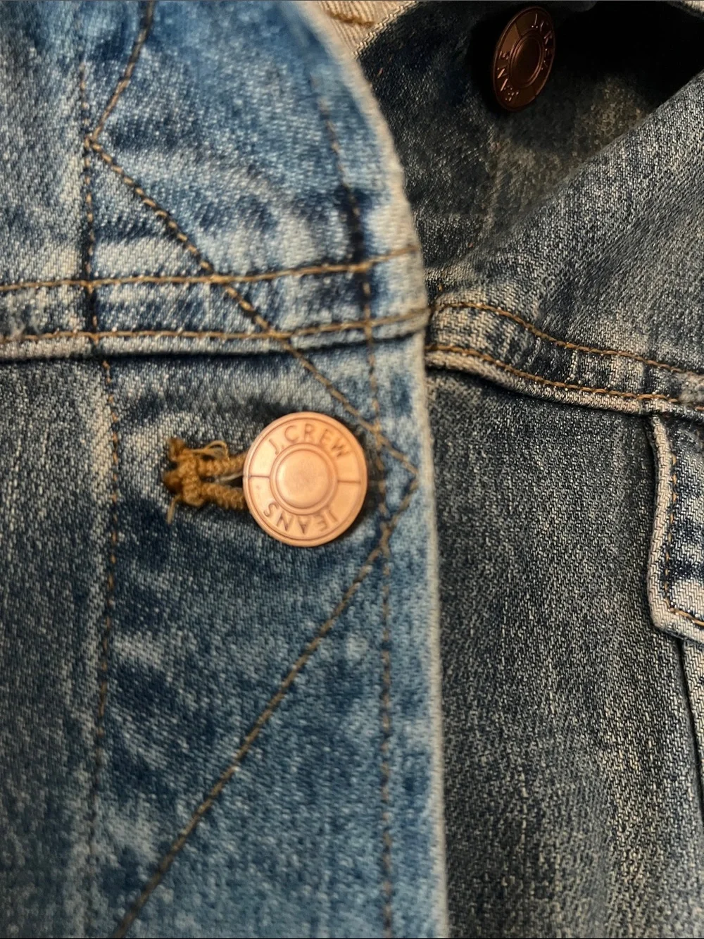 J. Crew Mid-Wash Blue Denim Jacket